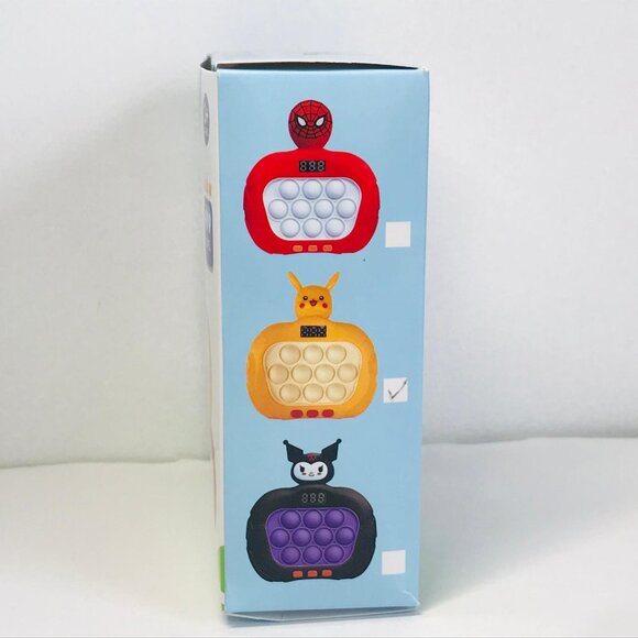 Quick Push Game Popping Fidget Kids Toys with LED Screen - Pikachu - Picture 5 of 5